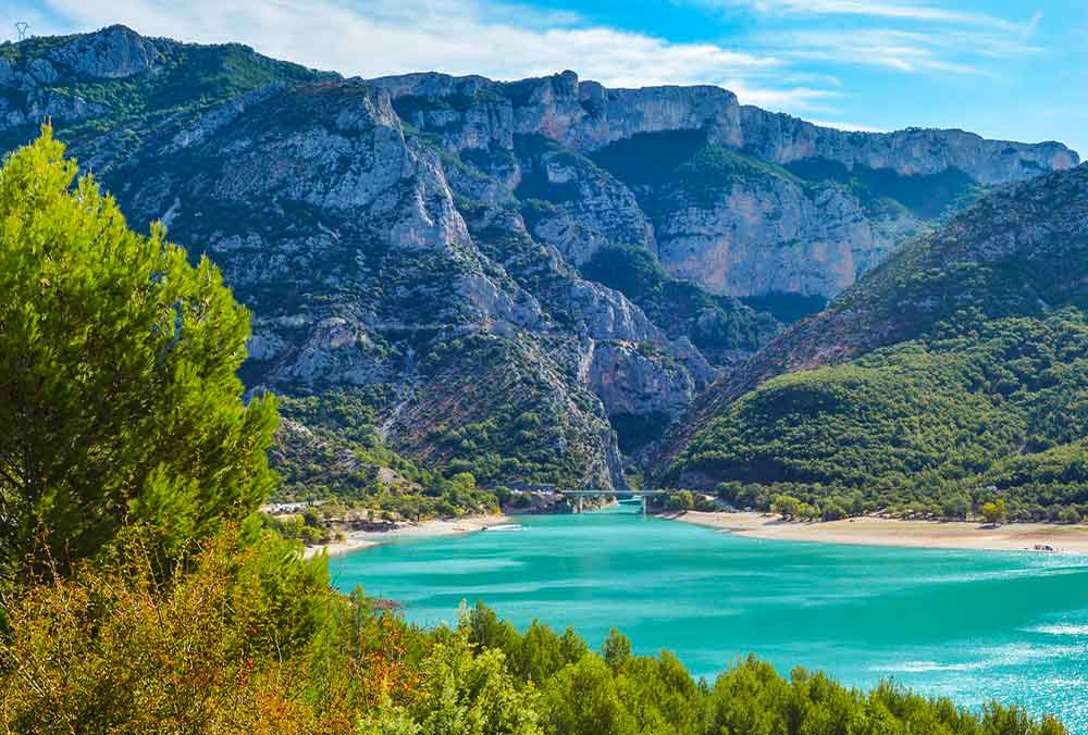 Lake of Sainte Croix